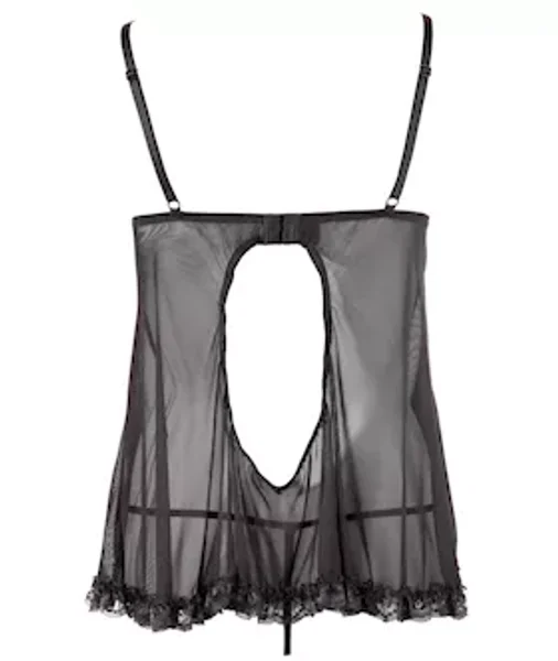 Slit Cup Babydoll - Black - 2xl — image 5 of 5
