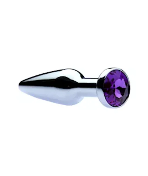 Kink Range Jewelled Butt Plug - 4.4 Inch - Purple - 4.4 Inch — image 3 of 4