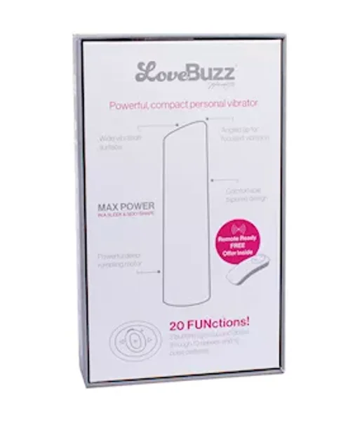 Love-buzz Positive Angle Designer G-spot Vibrator - Black - 6.5 Inch — image 8 of 8