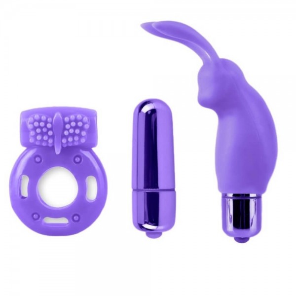 Pipedream - Neon Vibrating Couples Kit