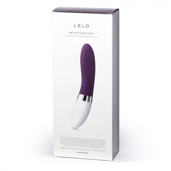 Lelo Liv 2 Deluxe 6.75" Silicone Vibrator
