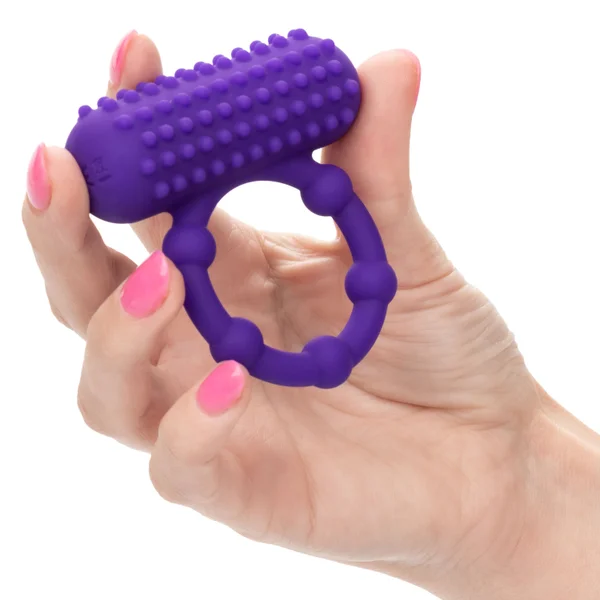 Silicone Rechargeable 5 Bead Maximus Ring - Purple — image 22 of 23