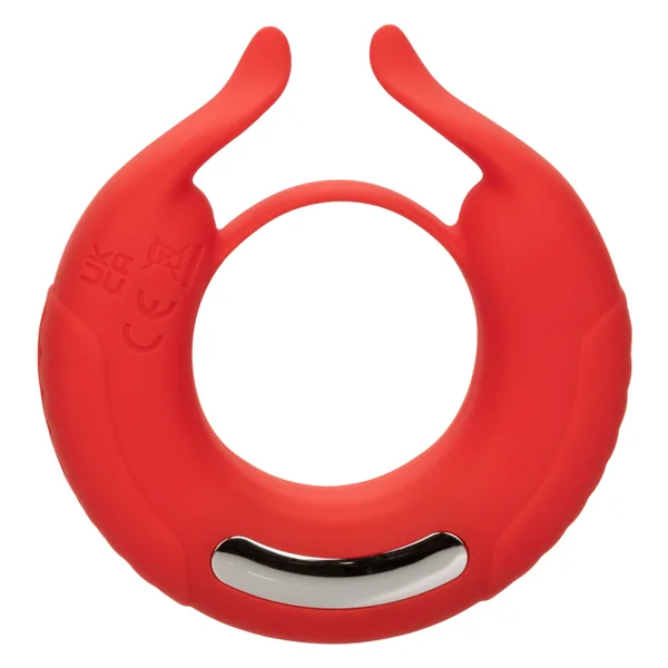 Silicone Rechargeable Taurus Enhancer - Red — image 24 of 25