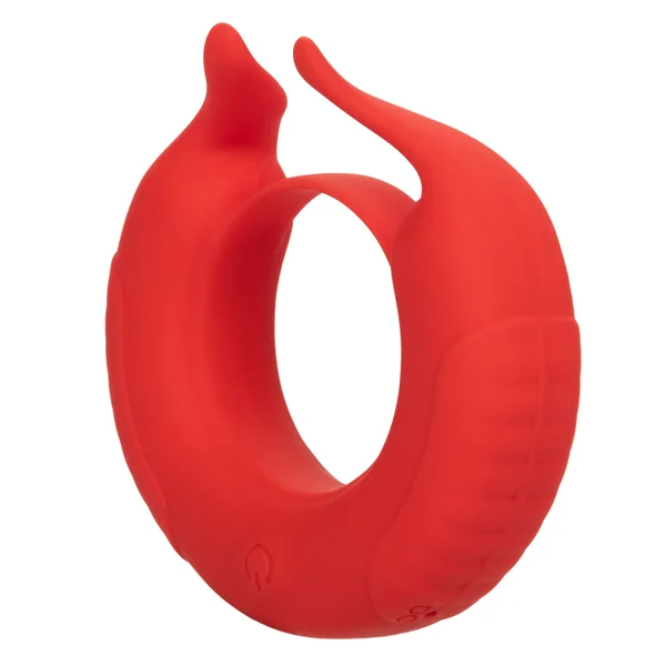 Silicone Rechargeable Taurus Enhancer - Red — image 25 of 25