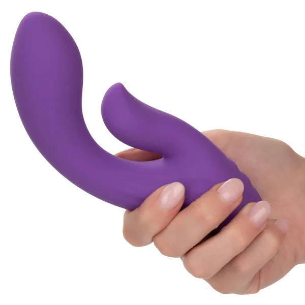Stella Liquid Silicone Dual Pleaser - Purple — image 24 of 25