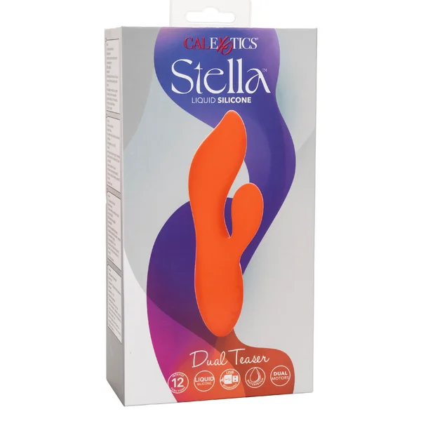 Stella Liquid Silicone Dual Teaser - Orange — image 21 of 25
