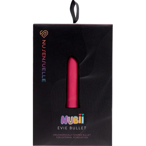 Nubii Evie 10 Function Rechargeable Silicone Waterproof Bullet Vibrator By Nu Sensuelle - Pink — image 6 of 6