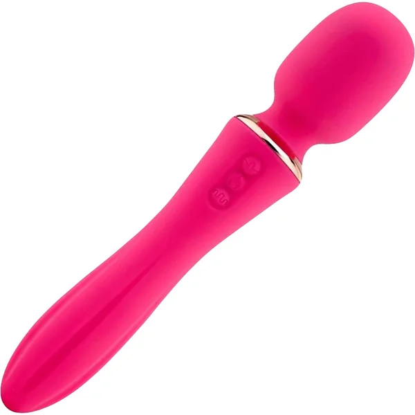 Nubii Mika Silicone Rechargeable Waterproof Mini Wand Massager By Nu Sensuelle - Pink — image 10 of 12