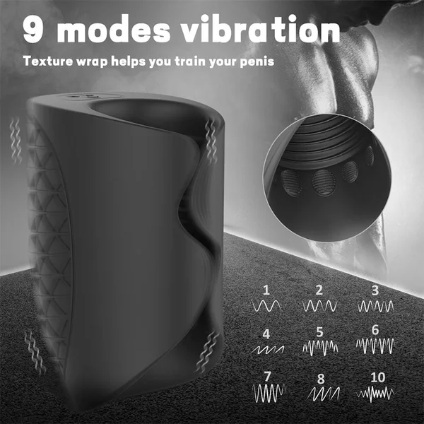 SUTRO 9 Speed Hands Free Penis Vibrator & Stamina Trainer — image 12 of 13