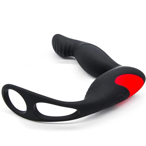 PPD 9-Speed Vibrating Prostate Massager and Cock Ring — image 7 of 12
