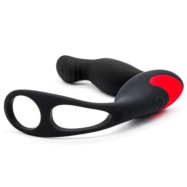 PPD 9-Speed Vibrating Prostate Massager and Cock Ring — image 4 of 12