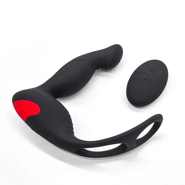 PPD 9-Speed Vibrating Prostate Massager and Cock Ring — image 6 of 12