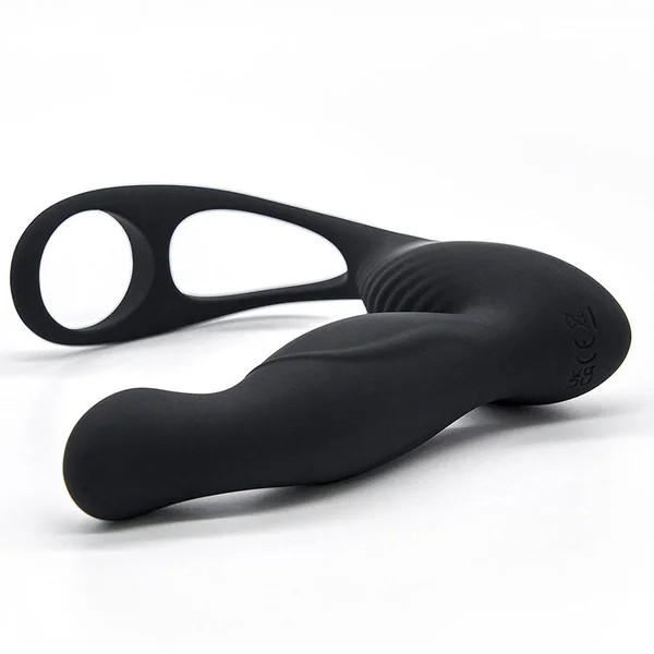 PPD 9-Speed Vibrating Prostate Massager and Cock Ring — image 9 of 12