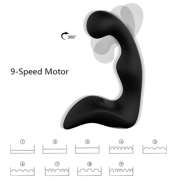 Fortis Vibrating Prostate Massager & Wireless Silicone Anal Vibrator for Men — image 4 of 9