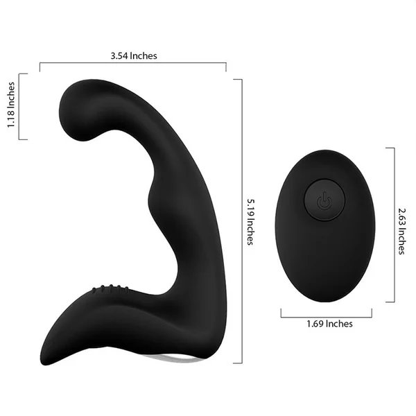 Fortis Vibrating Prostate Massager & Wireless Silicone Anal Vibrator for Men — image 5 of 9