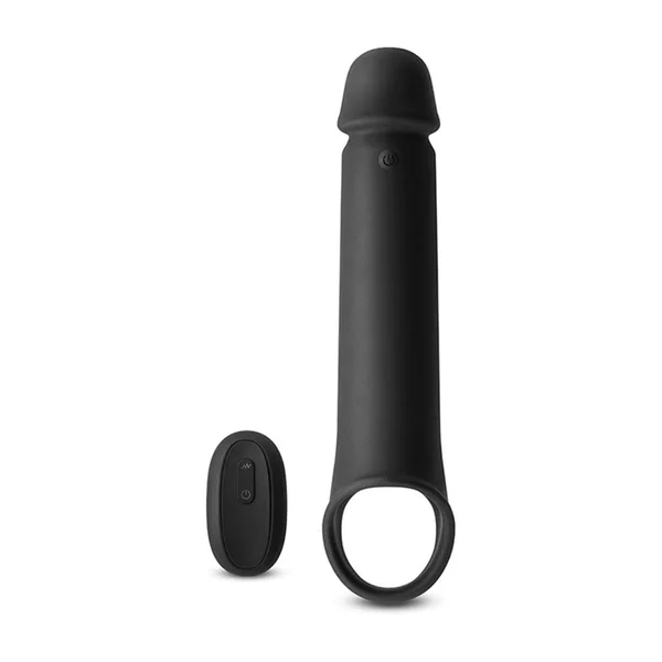 Renegade Brute 9 Inch Rechargeable Silicone Vibrating Penis Extension — image 4 of 8
