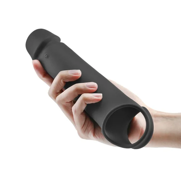 Renegade Brute 9 Inch Rechargeable Silicone Vibrating Penis Extension — image 8 of 8