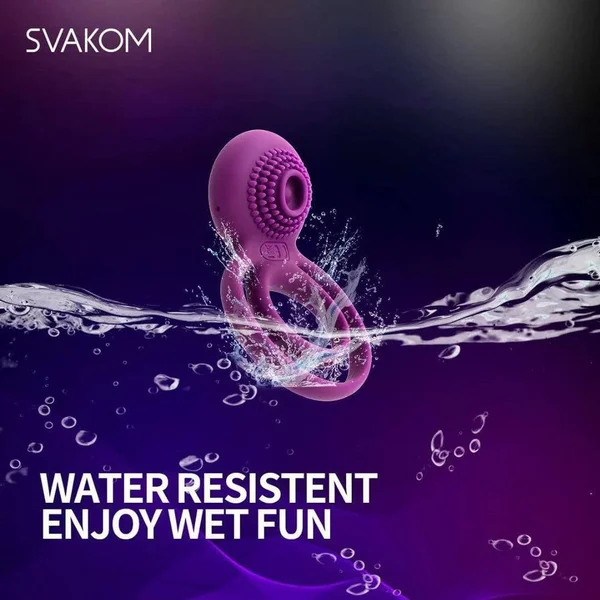 SVAKOM "Tammy" Double-Ring Cock Ring Vibrator — image 12 of 16