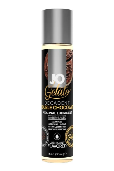 JO Decadent Double Chocolate - Water-based Flavoured Lubricant 1 Oz / 30 ml — image 7 of 8