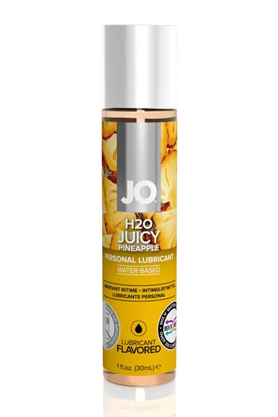 JO Juicy Pineapple - Water-based Flavoured Lubricant 1 Oz/30ml — image 2 of 2