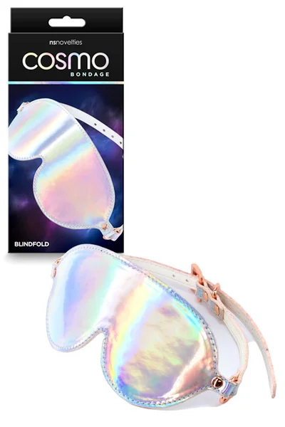 nsnovelties Cosmo Bondage Holographic Rainbow Blindfold — image 3 of 4