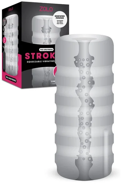 ZOLO Squeezable Vibrating Masturbator - Girlfriend — image 5 of 8