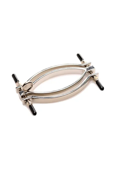 Master Series Pussy Tugger - 3" Adjustable Vaginal Clamp with Leash — image 8 of 11