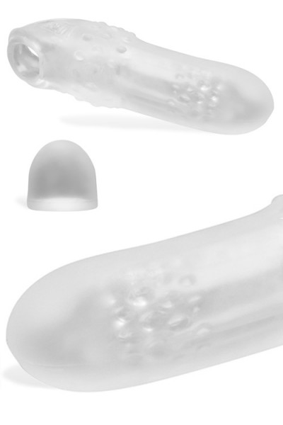 Oxballs 8" Penis Sleeve with Internal Nubs & Extra-Wide Base