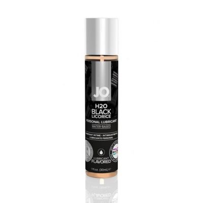 System JO Black Liquorice H2O Flavoured Lubricant 30ml