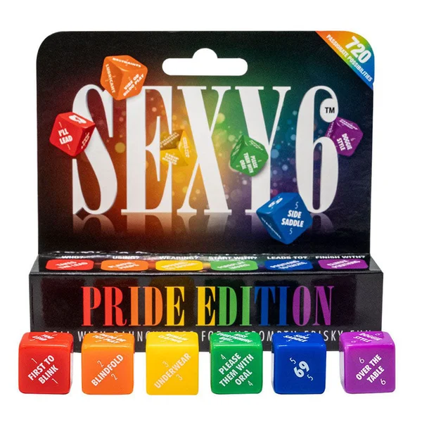 Sexy 6 - Pride Edition Couples Dice Game — image 2 of 4
