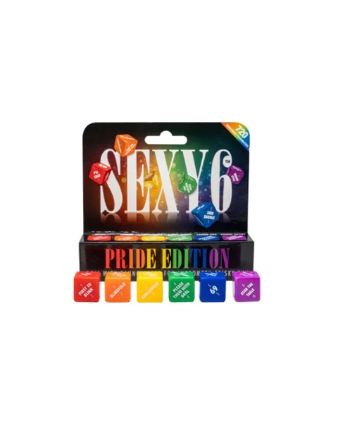 Sexy 6 - Pride Edition Couples Dice Game — image 4 of 4