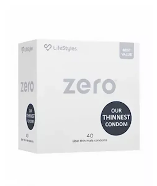 Lifestyles Zero 40s Condoms - White — image 3 of 3