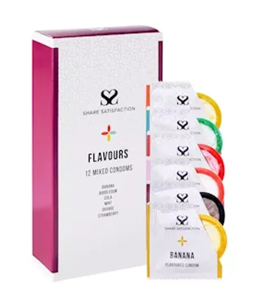 Share Satisfaction Flavoured 12 Mixed Condoms — image 6 of 10