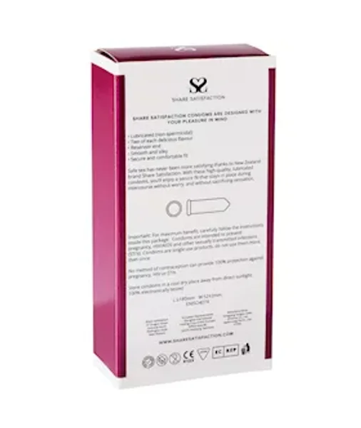 Share Satisfaction Flavoured 12 Mixed Condoms — image 10 of 10