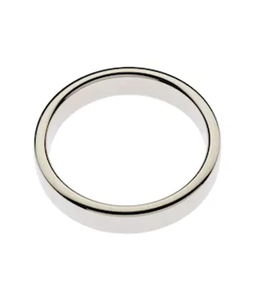 Kink Range Stainless Steel Cock Ring - 47.5mm - Silver - 47.5mm — image 2 of 2