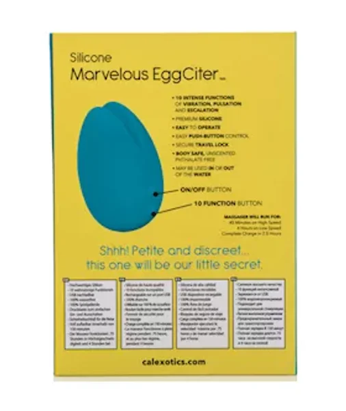 Mini Marvels Silicone Marvelous Eggciter - Blue — image 10 of 10