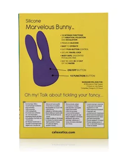 Mini Marvels Silicone Marvelous Bunny - Purple — image 12 of 12