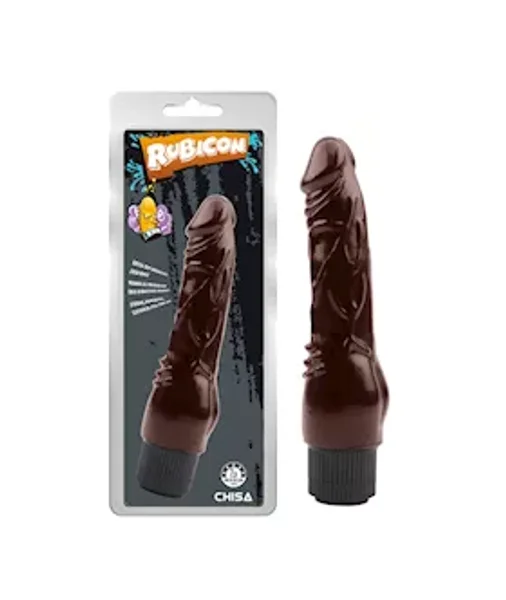 Vibrating Naughty Cock - 7.9 Inch - Brown - 8 Inch — image 4 of 4