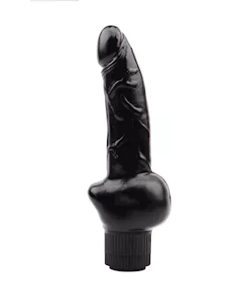 Obsidian Vibe Cock - 7.5 Inch - Black - 7.5 Inch — image 2 of 3