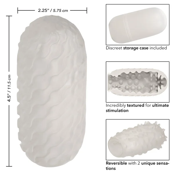Boundless Reversible Nubby Stroker - Clear — image 24 of 25