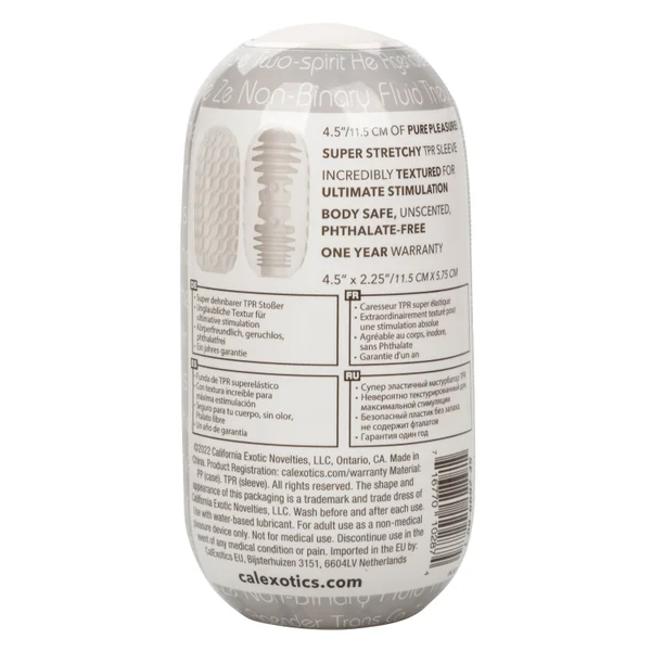 Boundless Reversible Ribbed Stroker - Clear — image 20 of 25
