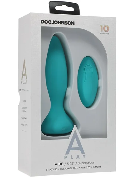 A-Play - Vibe - Adventurous - Rechargeable Silicone Anal Plug — image 6 of 6