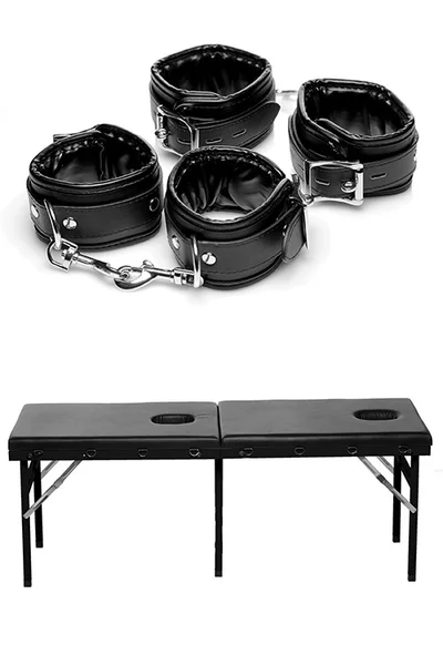 Master Series Extreme Bondage Table with Wrist & Ankle Cuffs — image 6 of 10