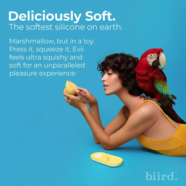 Evii Squishy Silicone External Vibrator With 2 Motors By Biird - Mint — image 16 of 16