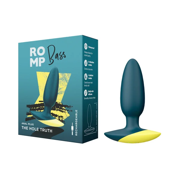 ROMP Bass Rechargeable Vibrating Anal Plug — image 24 of 24