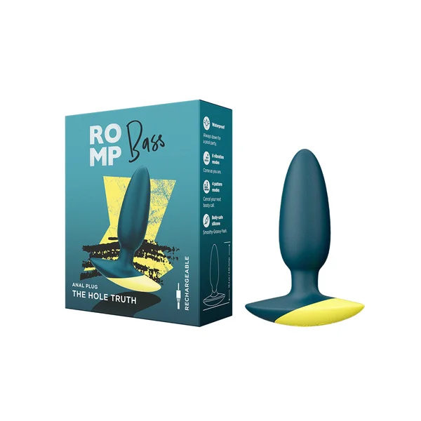 ROMP Bass Rechargeable Vibrating Anal Plug — image 19 of 24