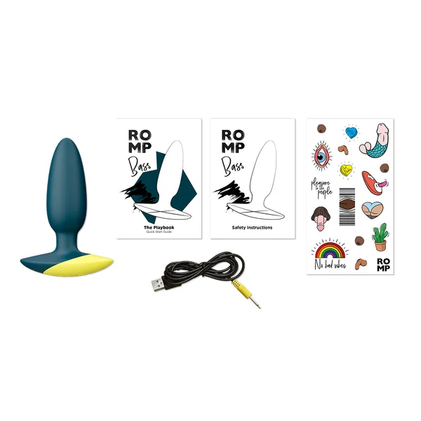 ROMP Bass Rechargeable Vibrating Anal Plug — image 23 of 24
