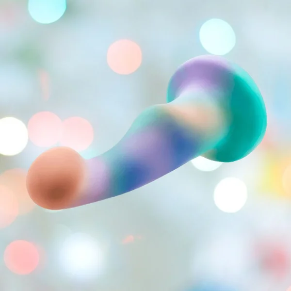 Avant Opal Dreams Aqua Silicone Suction Cup Dildo by Blush — image 12 of 14