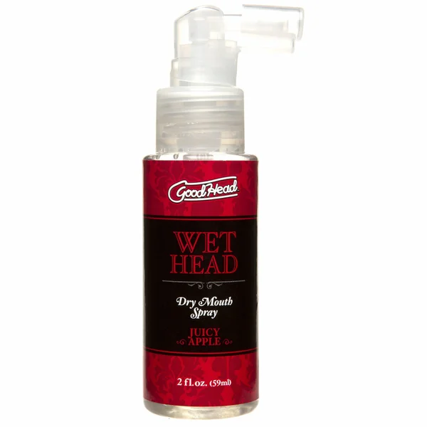 GoodHead Juicy Head Dry Mouth Spray 2 oz By Doc Johnson - Apple — image 5 of 5