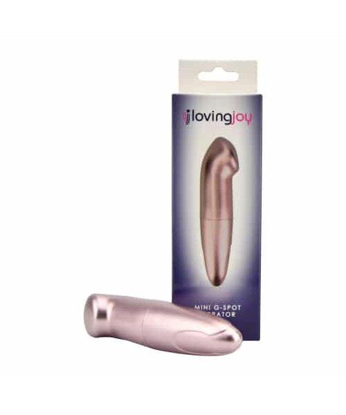Loving Joy Mini G-Spot Vibrator Rose Gold